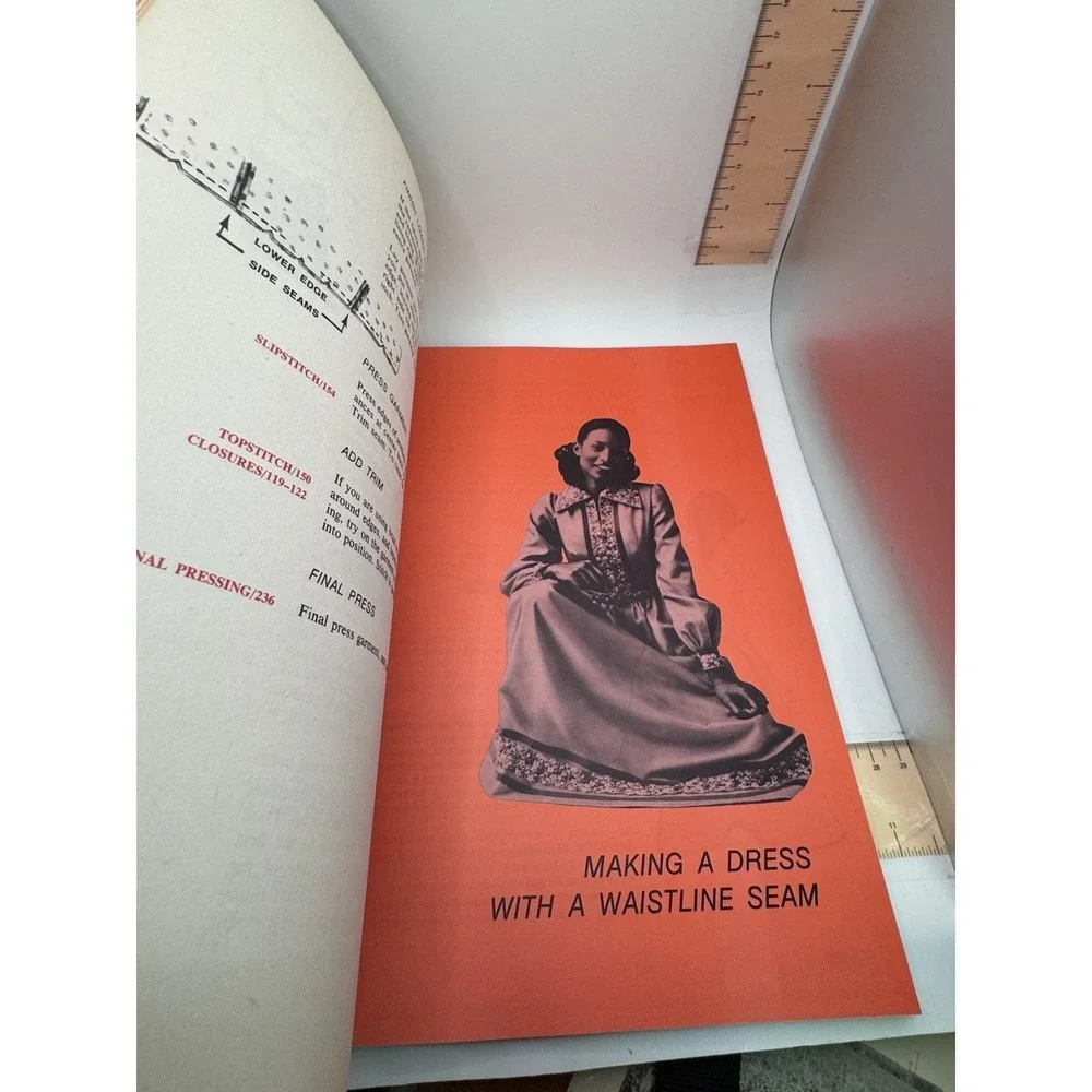 Vintage Super Sewing The New Bishop Arch‎ Book 1974 Color Illustrated 336 Pages